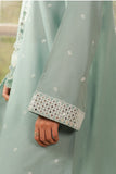 Cross Stitch - Nile Blue Cambric Suit For Women - Green - 2 Piece