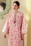 Cross Stitch - Dusty Pink Printed Lawn Unstitch Suit For Women - 3 Piece