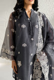 Cross Stitch - Net Navy Gleam  Suit For Women - Blue - 2 Piece