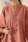 Cross Stitch - Rose Dawn Lawn Embroidered Suit For Women - 3 Piece