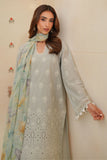 Cross Stitch - Arctic Ice Chikankari Lawn Unstitch Suit For Women - 3 Piece