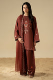 Cross Stitch Desert Sunset 3 Piece Suit Brown