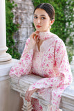 Cross Stitch - PEACH SPRINKLE Lawn Unstitch Suit For Women - 3 Piece