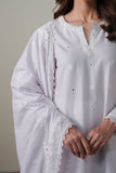 Cross Stitch VIOLET DREAM Unstitched Lilac 3 Piece
