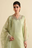 Cross Stitch - Net Spring Dew Suit For Women - Green - 2 Piece