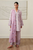 Cross Stitch SPRING LILAC Unstitched Purple 3 Piece