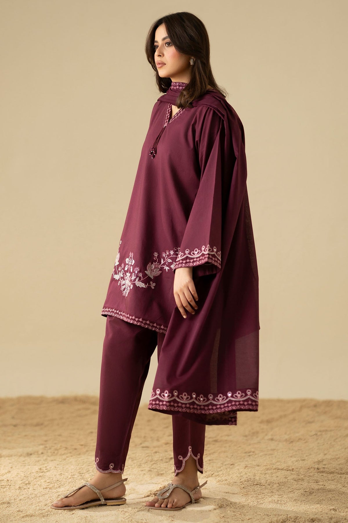 Cross Stitch Berry Bold 3 Piece Suit Purple