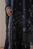 Cross Stitch Celestial Blue Unstitched Blue 3 Piece