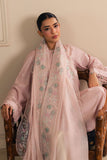 Cross Stitch - Pinky Breeze Cambric Suit For Women - Pink - 2 Piece