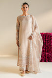 Cross Stitch - Organza Moonlit Dune Suit For Women - Beige - 3 Piece