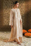 Cross Stitch - Chiffon Rose Quartz  Suit For Women - Peach - 2 Piece