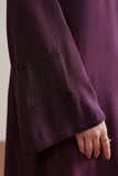 Cross Stitch Grape Glaze 2 Piece Suit Purple