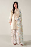 Cross Stitch - Lemon Drop Lawn Suit For Women - Multi - 3 Piece
