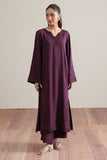 Cross Stitch Grape Glaze 2 Piece Suit Purple