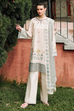 Cross Stitch - SUBTLE BEIGE Lawn Unstitch Suit For Women - 3 Piece