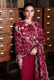 Cross Stitch - Berry Luxe - Linen Printed Suit - 3 Piece - Unstitch