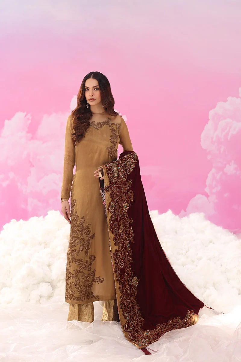 Musferah Saad - Velour Aurelia - 3 Piece