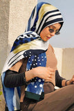 Black Wolf - PACIFIC ISLANDER SILK HIJAB - WHITE - 1 Piece