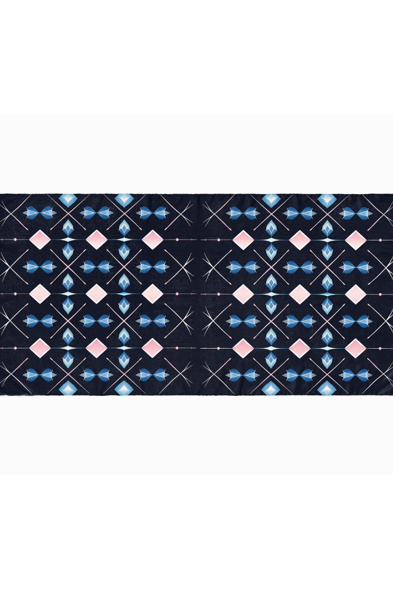 Black Wolf - NIGHT BLUE SILK HIJAB - 1 Piece