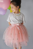 Hummingbirdspk - Ballerina Princess Embroidered Skirt - 1 Piece