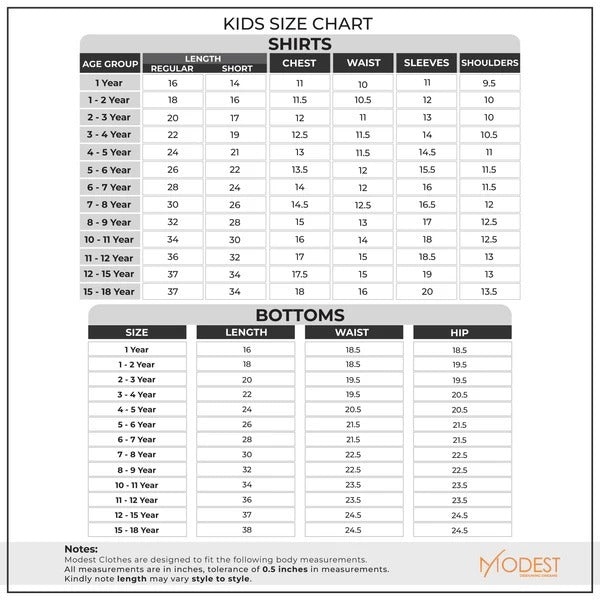 Modest - Shining Bee - Cotton - Girls 3 Piece Suit
