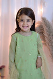 Mom4little - Green Lehenga set - 3 Piece