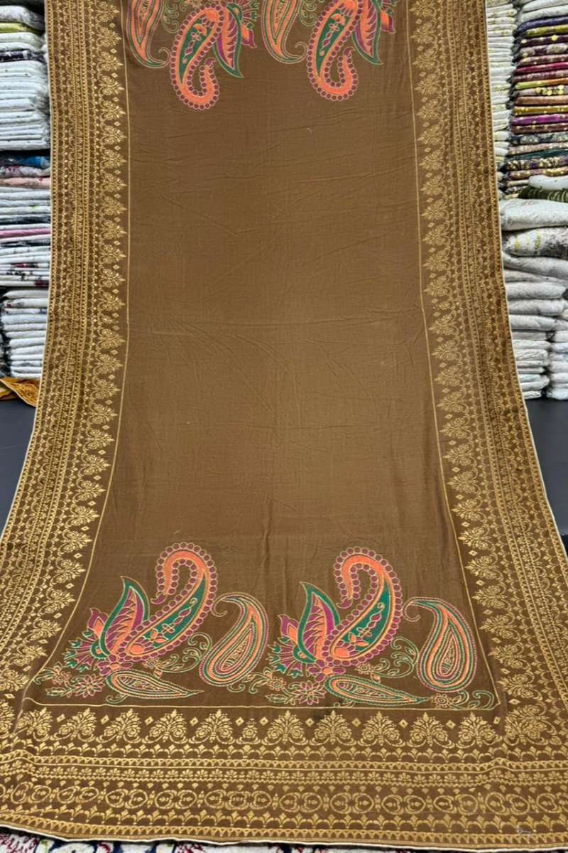 Designs By Amina - Block Print Work Shawl 11