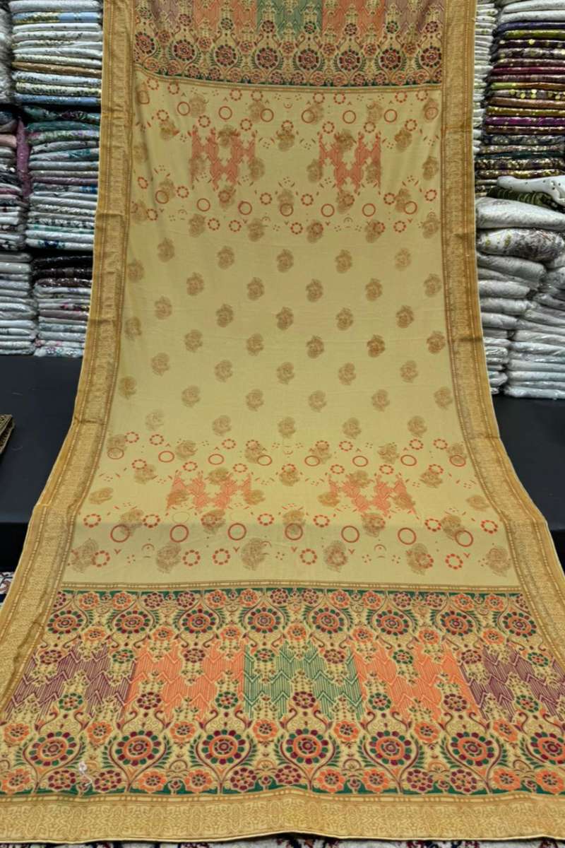 Designs By Amina - Block Print Work Shawl 9