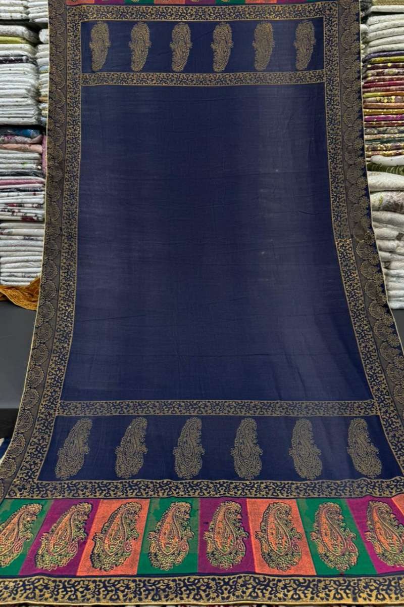 Designs By Amina - Block Print Work Shawl 7