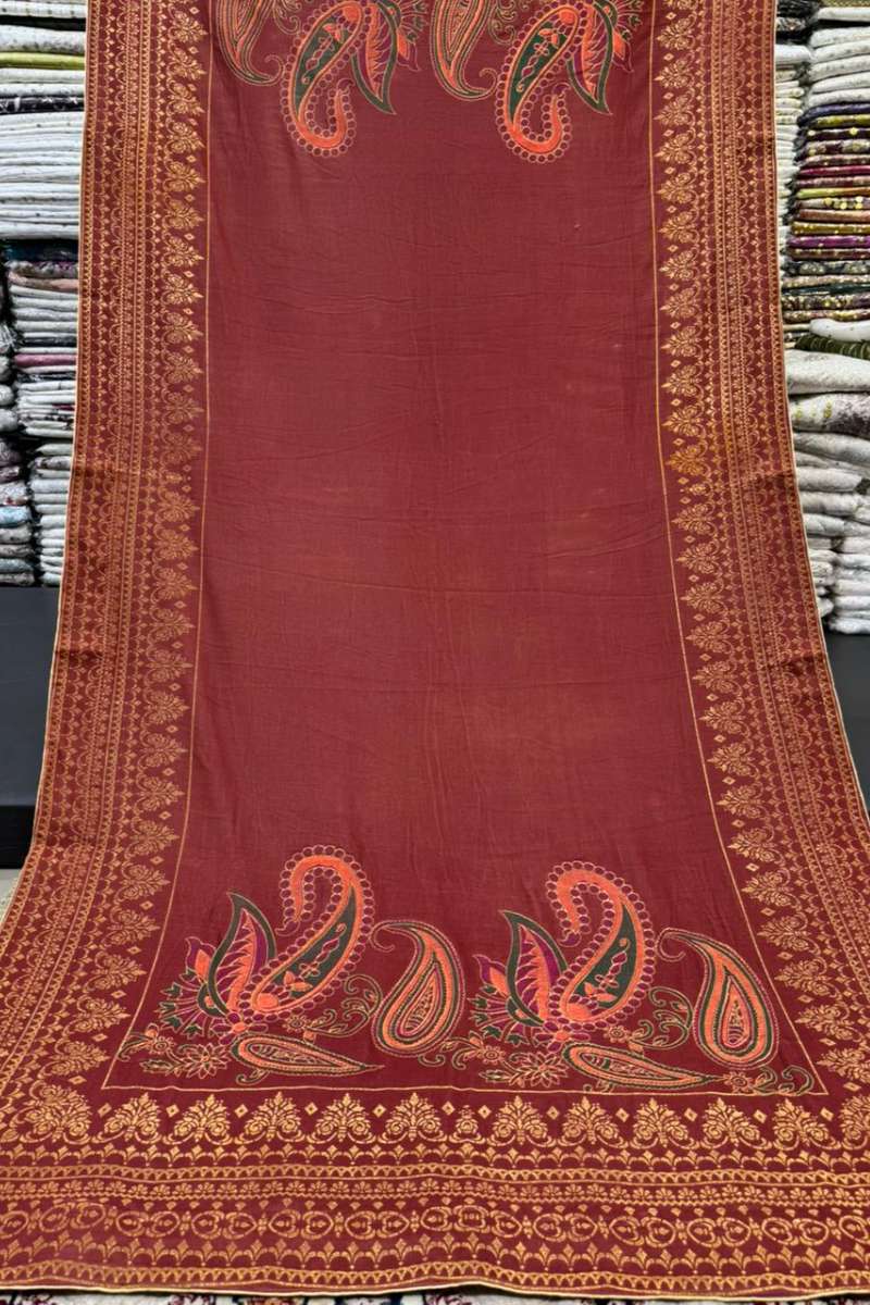 Designs By Amina - Block Print Work Shawl 14