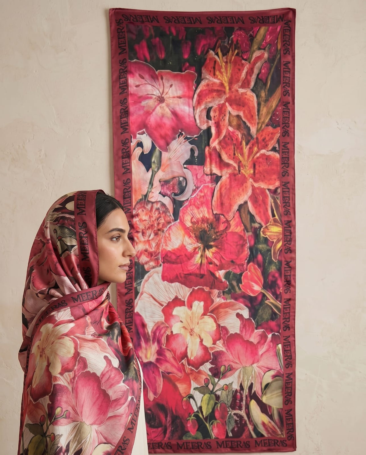 Nilofer Shahid - Lameez Scarf For Women