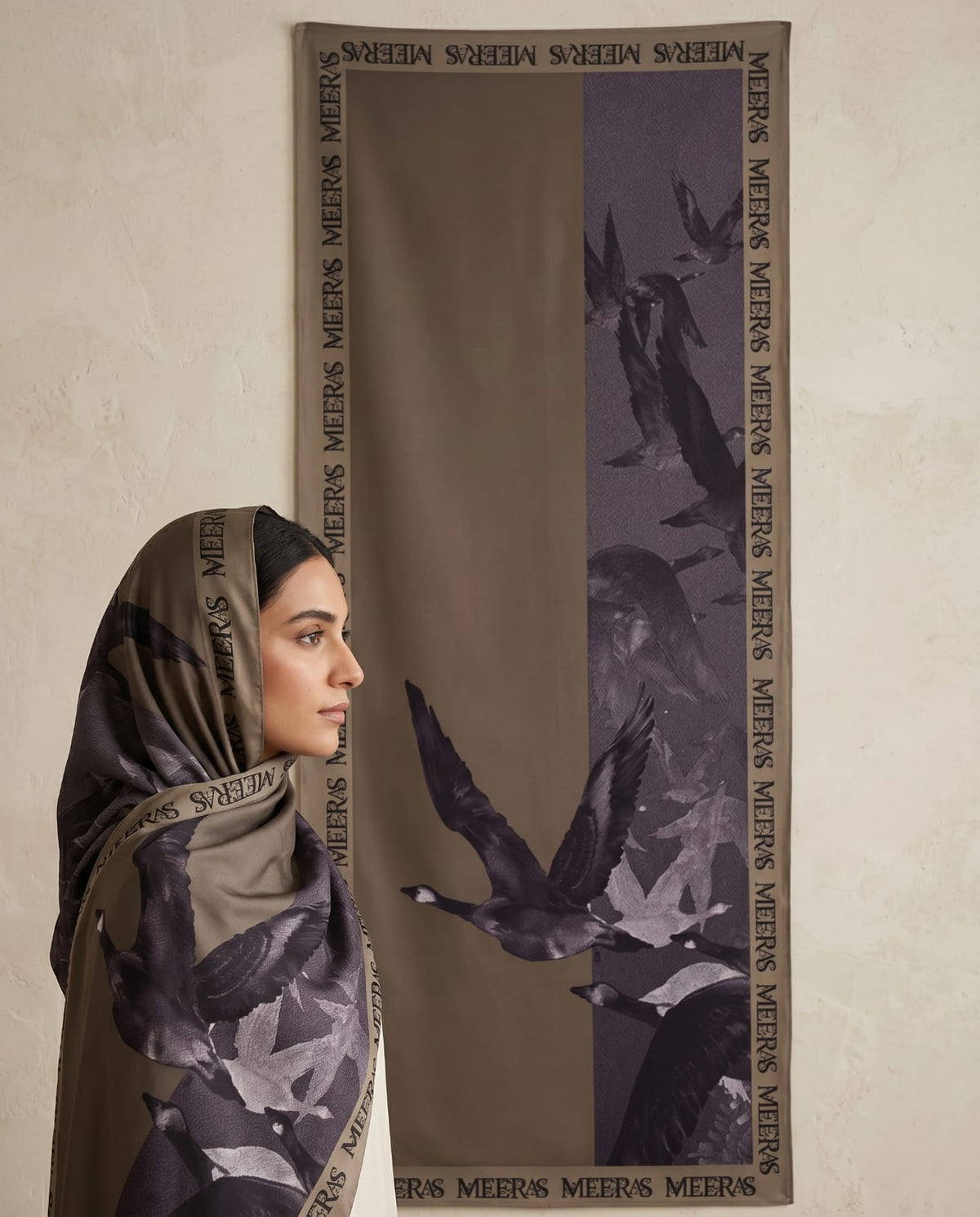 Nilofer Shahid - Lameez Scarf For Women