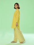 Oaks - Lawn Suit For Women - Yellow - 2 Piece