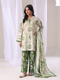 Oaks - Lawn Suit For Women - Green - 3 Piece