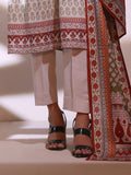 Oaks - Women White Khaddar Trouser  - 1 Piece