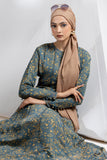 Malbus - Zar - Chiffon - Teal - Maxi - 1 Piece