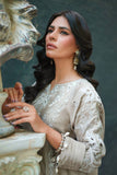 Reema Ahsan - Zyrah - Khadi Silk - Beige - 2 Piece