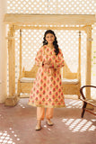 Hummingbirdspk - Gul-e-Dawoodi - Block Printed Suit (3 Piece)