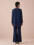 Maheen Khan - Shabnam Co-ord set Navy 2 Piece