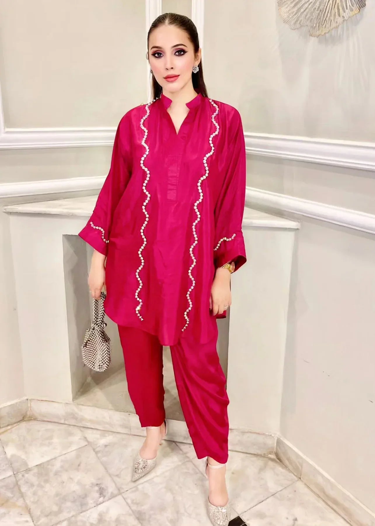 Allure by Ih - MACY - Cherry - Thai Silk - 2 Piece