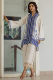 Deepak Perwani - Azure - Korean Silk - 2 Piece