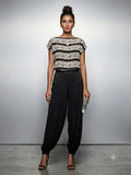 Maheen Khan Silsila Set Jacket Black 2 Piece