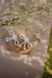 CHAPTER 13 - Bow tie earrings - Off White - 18984