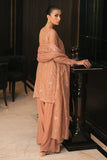 Cross Stitch - RUSTIC DEW - Chiffon - 4 Piece - Unstitched