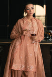 Cross Stitch - RUSTIC DEW - Chiffon - 4 Piece - Unstitched