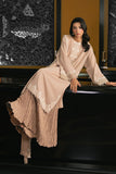 Cross Stitch - GILDED BEIGE - Chiffon - 4 Piece - Unstitched