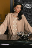 Cross Stitch - GILDED BEIGE - Chiffon - 4 Piece - Unstitched