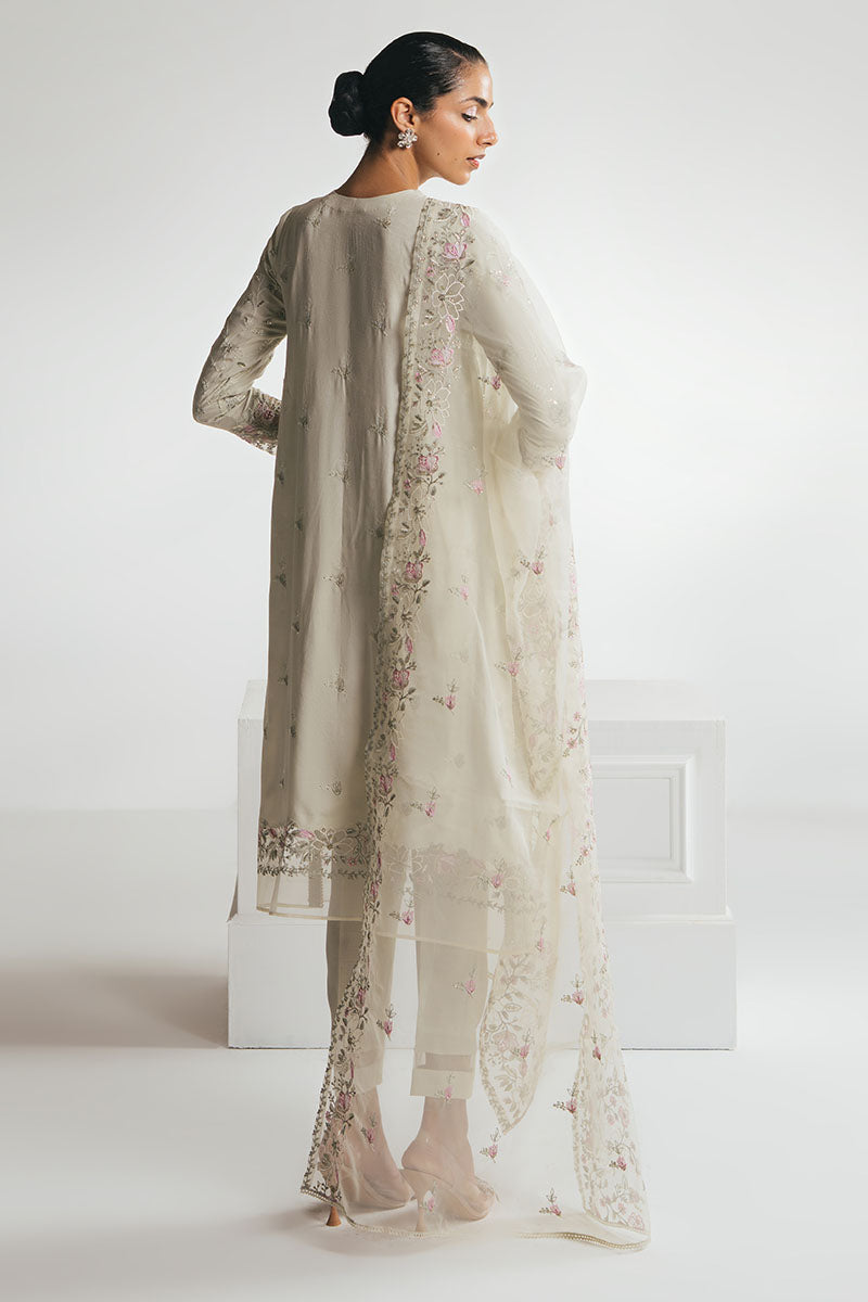 Cross Stitch - HONEYDEW MIST - Chiffon - 3 Piece - Unstitched