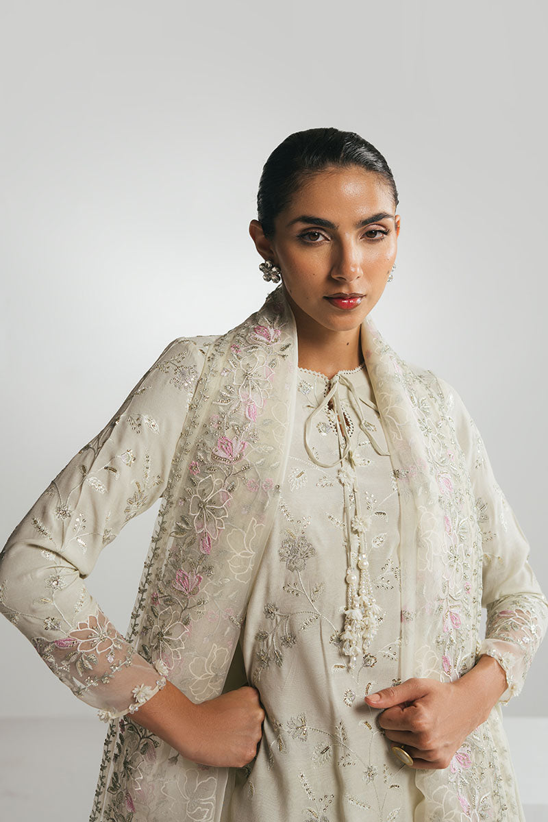Cross Stitch - HONEYDEW MIST - Chiffon - 3 Piece - Unstitched