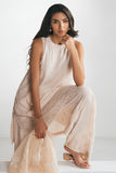 Cross Stitch - PEACH WHIP - Chiffon - 3 Piece - Unstitched